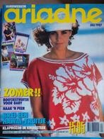 Ariadne 1987 juli, Ophalen of Verzenden, Gebruikt, Breien of Haken, Patroon of Boek