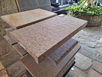 STUNTPRIJS zwembadrand Champagne Pearl Graniet 60x30x3/5 cm beschikbaar voor biedingen