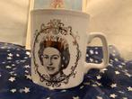 Silver Jubilee HM Queen Elizabeth 2nd 1852-1977 mug, Ophalen of Verzenden, Zo goed als nieuw, Zilver, Overige merken