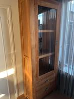 houten kast, Huis en Inrichting, Kasten | Vitrinekasten, Ophalen, Gebruikt, 200 cm of meer, Teakhout