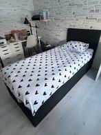 GRATIS mooi en net eenpersoons boxspring incl matras, Huis en Inrichting, Slaapkamer | Boxsprings, Ophalen, Gebruikt, 90 cm, Eenpersoons