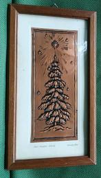 Kerst schilderij koper, Ophalen of Verzenden, Zo goed als nieuw