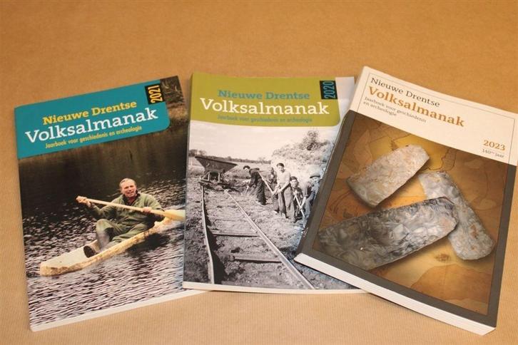 Drentse Volksalmanak — 3 jaarboeken in nieuwstaat [2020-23], Boeken, Geschiedenis | Stad en Regio, Zo goed als nieuw, Ophalen of Verzenden