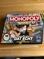 Monopoly Turbo - Nieuw in Plastic!, Hobby en Vrije tijd, Gezelschapsspellen | Bordspellen, Drie of vier spelers, Ophalen, Nieuw