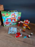 Duplo brandweerkazerne, Kinderen en Baby's, Speelgoed | Duplo en Lego, Ophalen of Verzenden, Zo goed als nieuw, Duplo
