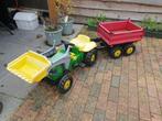 RollyToys John Deere traptrekker met Rolly Toys Mega Trailer, Ophalen of Verzenden, Gebruikt, Overige merken