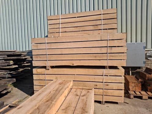 Eiken bielzen Nieuw, Tuin en Terras, Palen, Balken en Planken, Nieuw, Planken, 250 cm of meer, Ophalen