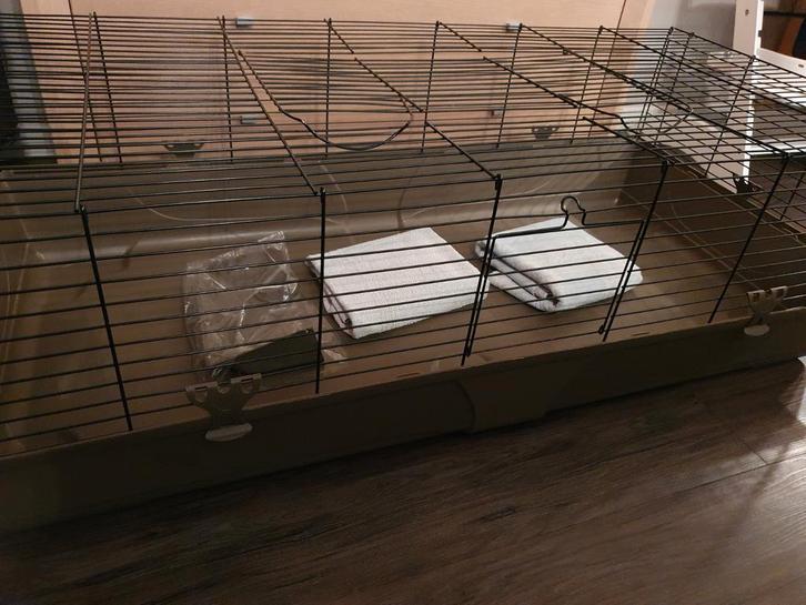 Grote kooi voor cavia of konijn Baldo 140 cm evt. met tafel, Dieren en Toebehoren, Knaagdieren en Konijnen | Hokken en Kooien