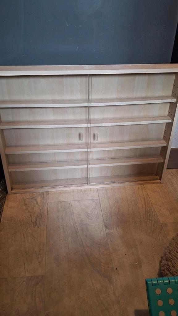 vitrinekast, Huis en Inrichting, Kasten | Roldeurkasten en Archiefkasten, Zo goed als nieuw, Minder dan 100 cm, 50 tot 100 cm