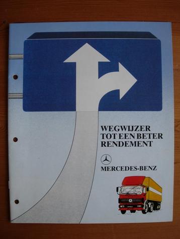 Mercedes Rendement Bedrijfswagens Brochure 1984 beschikbaar voor biedingen