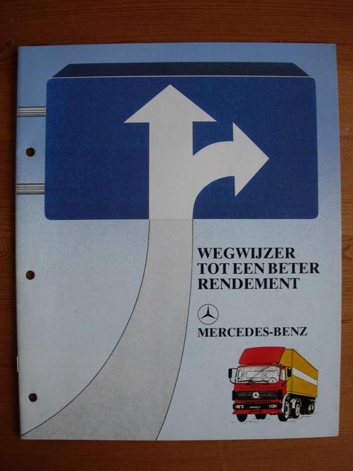 Mercedes Rendement Bedrijfswagens Brochure 1984, Boeken, Auto's | Folders en Tijdschriften, Zo goed als nieuw, Mercedes, Ophalen