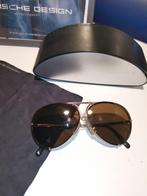 rigineel porsche design unisex piloten zonnebril met koken m, Overige merken, Zonnebril, Bruin, Ophalen of Verzenden