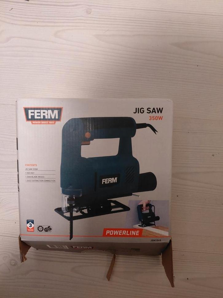 Decoupeerzaag 800 W, Doe-het-zelf en Verbouw, Gereedschap | Zaagmachines, Nieuw, Decoupeerzaag, Minder dan 600 watt, 30 tot 70 mm