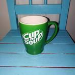 Cup a Soup bekers groen met naam - Naambekers, Huis en Inrichting, Keuken | Servies, Overige stijlen, Glas of Glazen, Gebruikt