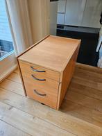 Stevig afsluitbaar ladenblok op wieltjes, Ophalen, Minder dan 50 cm, Gebruikt, 3 of 4 laden
