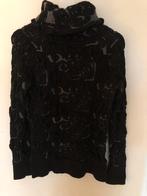 Desigual leuke zwarte coltrui maat M., Kleding | Dames, Ophalen of Verzenden, Zo goed als nieuw, Maat 38/40 (M), Zwart
