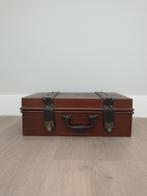 Prachtige bruine houten koffer - 45x30x17 cm, Ophalen of Verzenden