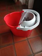 Schoonmaak emmer met wringer, Ophalen of Verzenden, Kunststof
