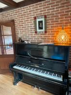 Piano opknapper Bieling bouwjaar ca 1910, Muziek en Instrumenten, Piano's, Ophalen, Gebruikt, Zwart, Piano