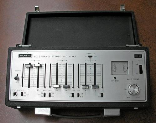 Sony MX-12 mengpaneel, Muziek en Instrumenten, Mengpanelen, Gebruikt, 5 tot 10 kanalen, Ophalen