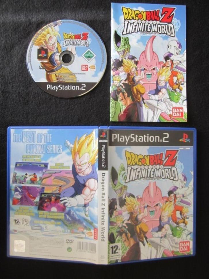 PS2 - Dragonball Dragon Ball Z Infinite World Playstation 2, Spelcomputers en Games, Games | Sony PlayStation 2, Nieuw, Vechten
