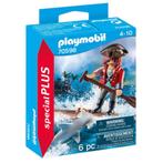 Playmobil: 70598 Piraat met vlot en hamerhaai, ., Nieuw, Ophalen of Verzenden, .
