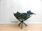 002* Bronzen vogelbad (Boven €75 geen verzendkosten), Tuin en Terras, Tuinbeelden, Ophalen of Verzenden, Nieuw, Overige materialen