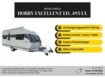 Hobby Excellent Edition 495 UL Mover, Luifel, Fietsendr., Caravans en Kamperen, Rondzit, Hobby, Bedrijf, 5 tot 6 meter