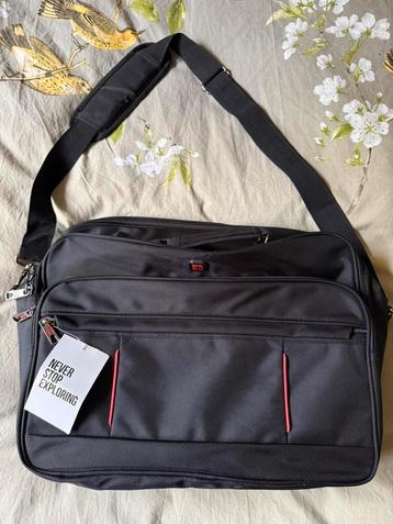 Enrico Benetti reporter tas laptoptas nieuw zwart rood beschikbaar voor biedingen