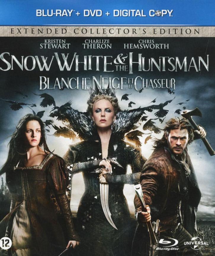 Snow White And The Huntsman. BRD+DVD. Extended Edition., Cd's en Dvd's, Blu-ray, Zo goed als nieuw, Avontuur, Ophalen of Verzenden