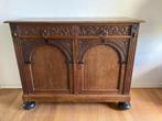 Antiek eiken dressoir - Utrechtse Poortkast, Ophalen, Gebruikt, 100 tot 150 cm, Met lade(s)