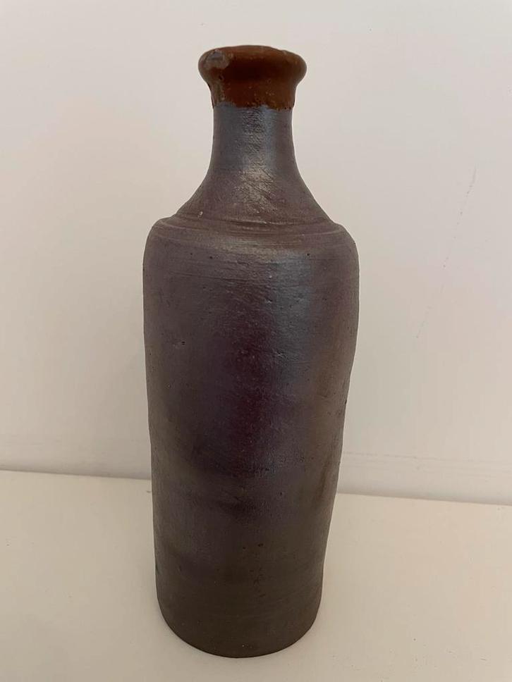 Antieke steengoed ciderfles | handgemaakt | 19e eeuw, Antiek en Kunst, Antiek | Keramiek en Aardewerk, Ophalen of Verzenden