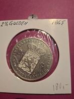 Zilveren Rijksdaalder 1865 - Willem III, Ophalen of Verzenden