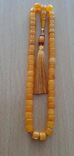 Oude antiek amber barensteen tasbih 45.gram, Sieraden, Tassen en Uiterlijk, Ophalen of Verzenden, Overige materialen, Ketting