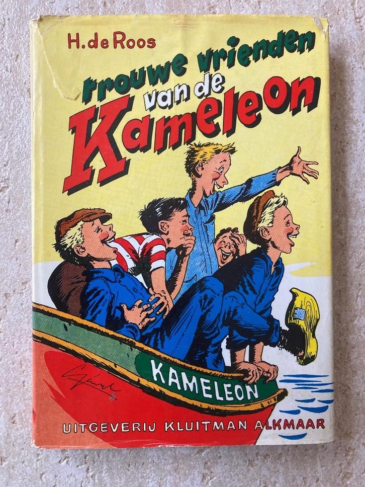 H. de Roos - trouwe vrienden van de Kameleon - 4e druk, Boeken, Kinderboeken | Jeugd | 10 tot 12 jaar, Gelezen, Fictie, Ophalen of Verzenden