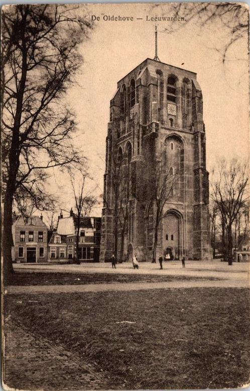 De Oldehove Leeuwarden - 6 ansichtkaarten, Verzamelen, Ansichtkaarten | Nederland, Gelopen, Friesland, Voor 1920, Verzenden