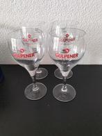 Gulpener Bierglazen op hoge voet, Verzamelen, Biermerken, Ophalen, Gebruikt, Glas of Glazen, Gulpener
