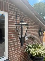 TE KOOP lantaarn roest vrij staal met glas, Ophalen, Gebruikt