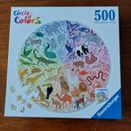 Ronde Puzzel 500 Stukjes - Zo Goed Als Nieuw, Ophalen of Verzenden, 500 t/m 1500 stukjes, Zo goed als nieuw