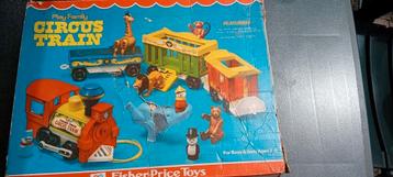 FISHER PRICE. Vintage Play Family trein. Compleet! beschikbaar voor biedingen