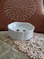 Brocante Tandenborstelhouder van Bavaria KPM ** Mimosa **, Ophalen of Verzenden