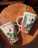 Barcelona souvenir drinkmokken., Verzamelen, Ophalen of Verzenden, Zo goed als nieuw, Bestek