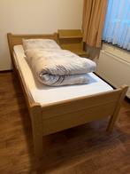 2 x Logeerbed 1-persoons + kasten Morres Meubel, Huis en Inrichting, Slaapkamer | Bedden, Ophalen, 100 cm, Eenpersoons, Bruin