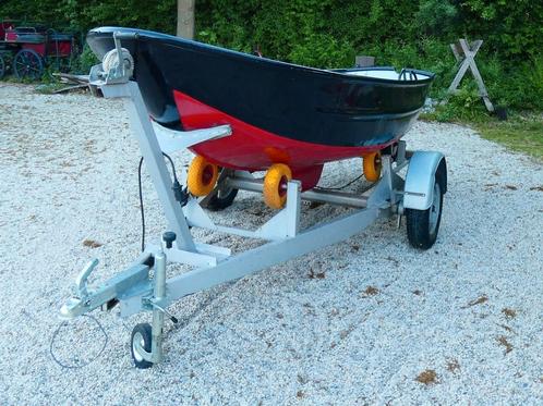 Originele schippersvlet onder zeil 3.60m, Hobby en Vrije tijd, Overige Hobby en Vrije tijd, Gebruikt, Ophalen