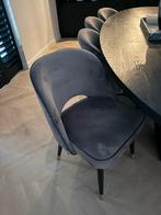 8 Eichholtz Cliff Velvet Stoelen, Huis en Inrichting, Ophalen of Verzenden, Zo goed als nieuw, Vijf, Zes of meer stoelen, Stof