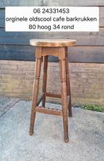 Mooie serie vintage oldscool cafe barkrukken, Ophalen, Gebruikt, 60 tot 90 cm, 4 krukken