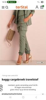 Baggy cargo broek van Nicolette kluijver, Ophalen, Zo goed als nieuw, Groen, Lang