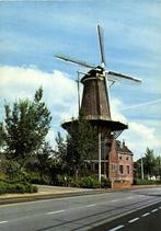 Delft, De Roos, ronde stenen stellingmolen - gelopen, Gelopen, Zuid-Holland, Ophalen of Verzenden