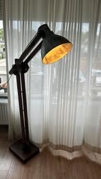 Houten vintage vloerlamp. Nieuw in doos! Nog 2 stuks, Huis en Inrichting, Lampen | Vloerlampen, Ophalen, 100 tot 150 cm, Vintage