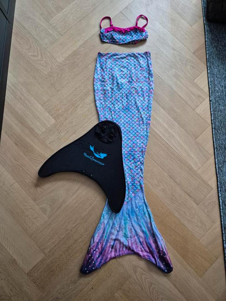 Complete Zeemeerminnen Set - Zgan!, Kinderen en Baby's, Kinderkleding | Kinder-zwemkleding, Zo goed als nieuw, Overig, Overige maten